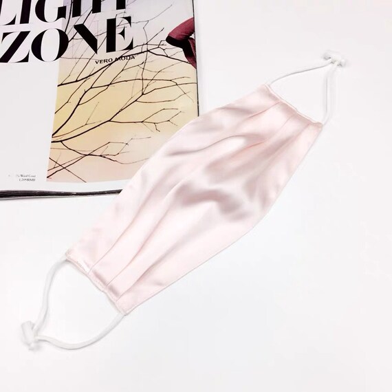 2PCS Silk Face Masks Pure Silk Mask Large Size for AntiUV Etsy