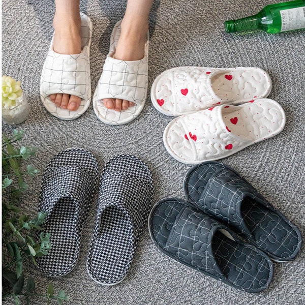 Indoor Cotton Slippers, Large Size Soft Cotton Slippers, Cotton Bottom Non-slip, Indoor Socks