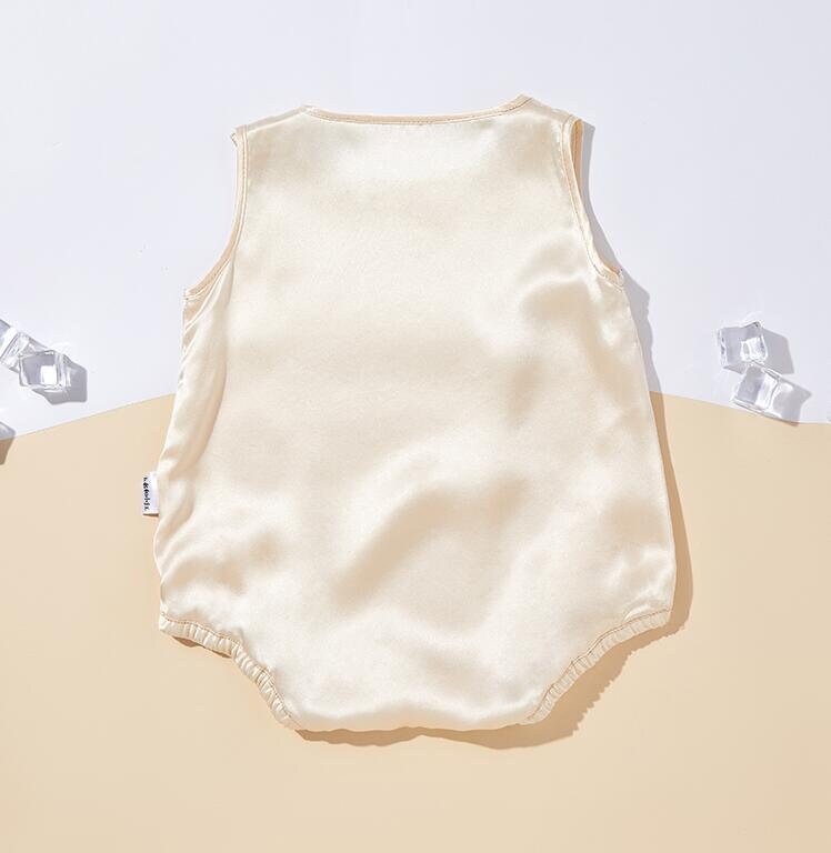 Baby Silk Pajamas 100 Mulberry Silk Romper for Infants Baby Etsy