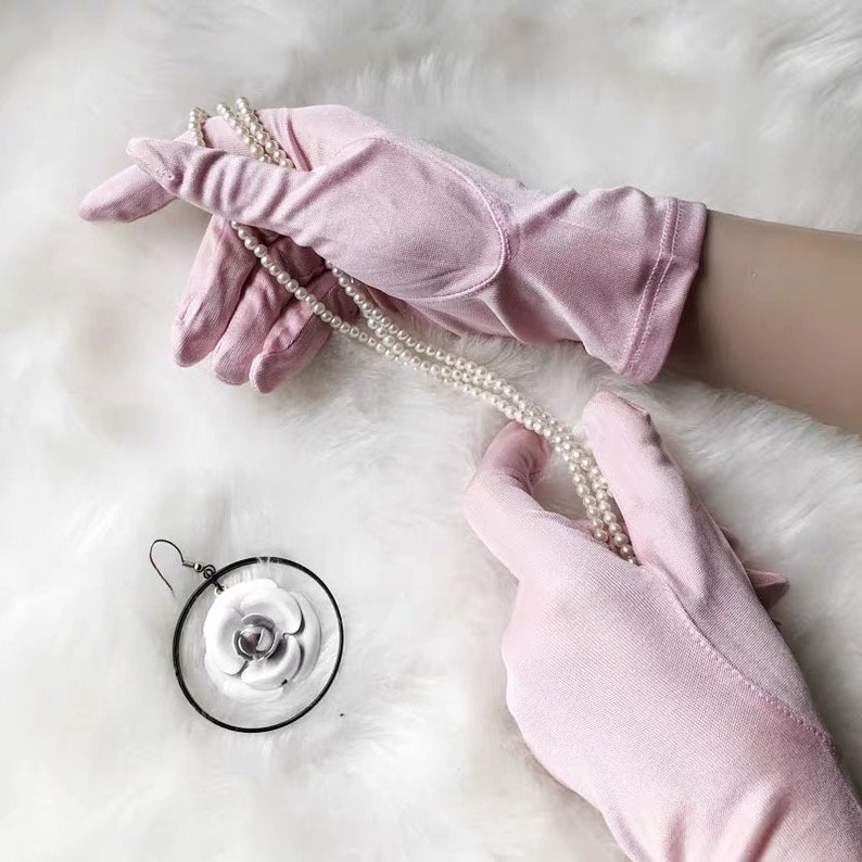 Pure Silk Gloves One Pair for Hand Protection and Hand Care Etsy