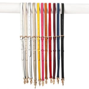 Genuine Cow Leather Bag Straps, Shoulder Straps for Replacement, Bag Accessories, Top Handle Purse Strap, Crossbody Straps, Palm leather