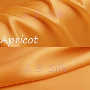 Coral Stretch Charmeuse Fabric