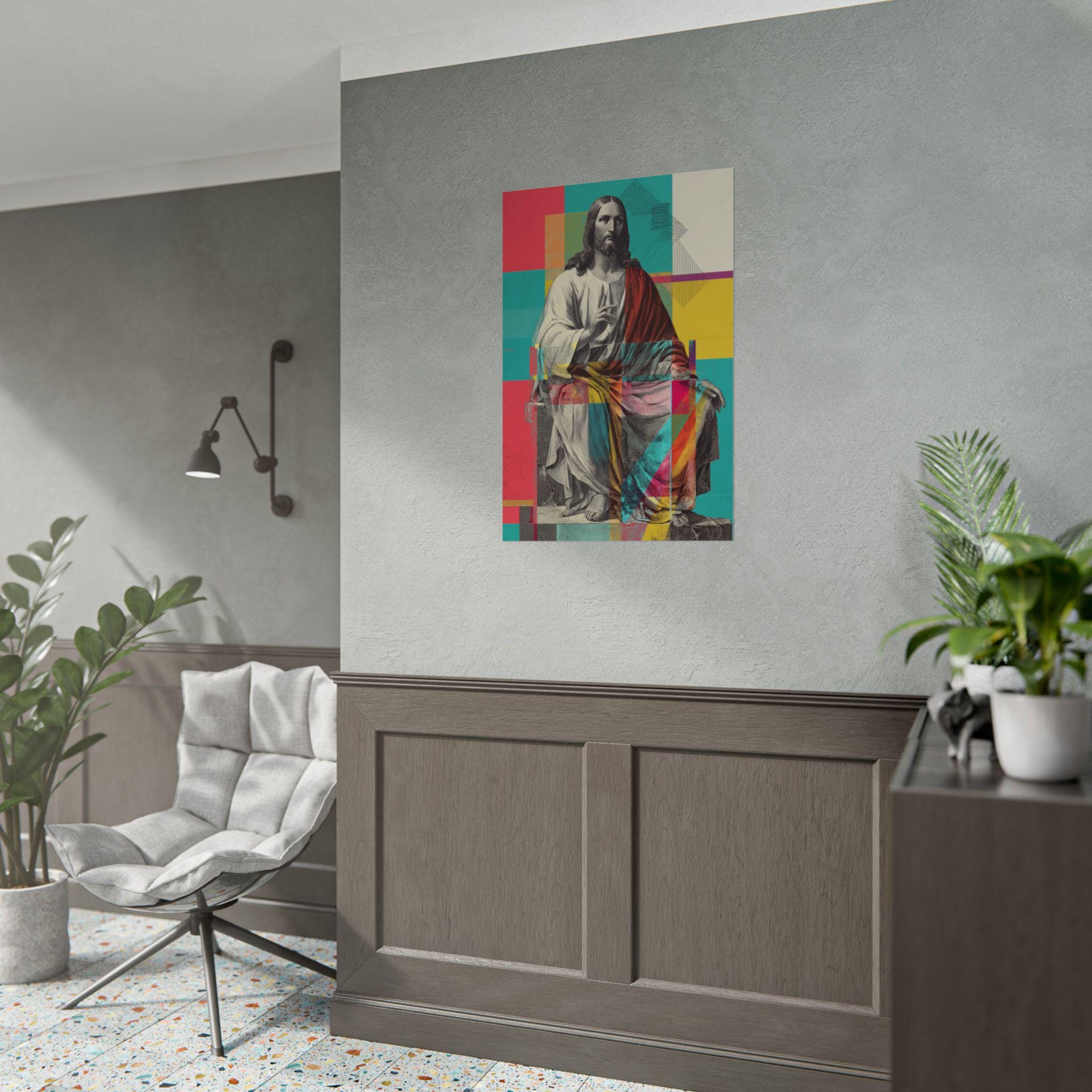 Jesus Poster | Jesus Christ Art Print – Christian Wall Decor, Religious ...