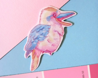 Laughing Kookaburra Waterproof Vinyl Sticker