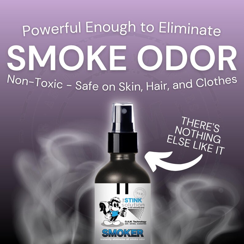 Buy 2 Get 1 FREE - Two Smoke Odor Eliminating Sprays (Bamboo Teak) + One Smoke Odor Eliminating Spray (Sky Blue) 16 oz - Thumbnail 3