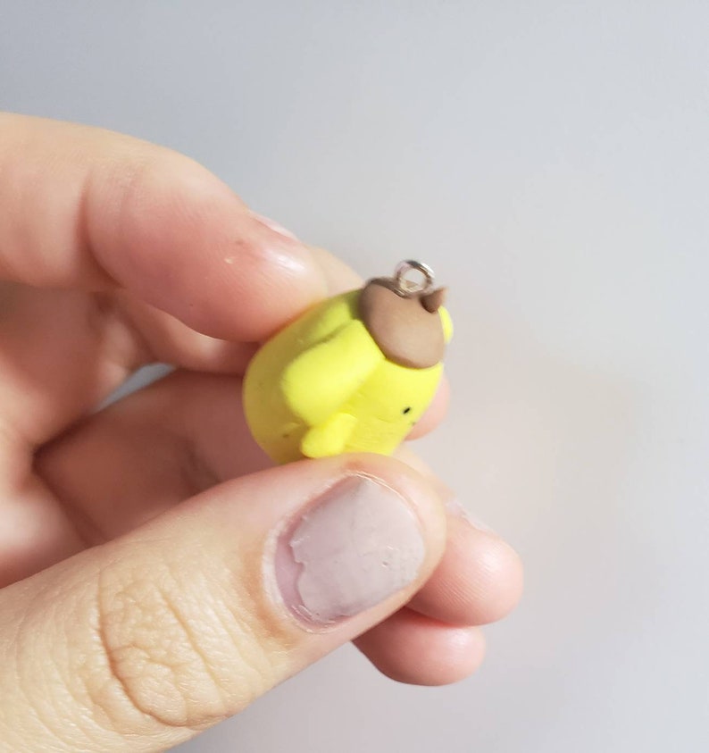 Handmade Polymer Clay Cute Friend Hello Kitty Kawaii Sanrio Pompompurin Charm Gift