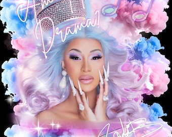 Bin ich das Drama?, Inspiriert von der Bösewicht selbst Cardi B Hoodie/Sweatshirt/Tshirt