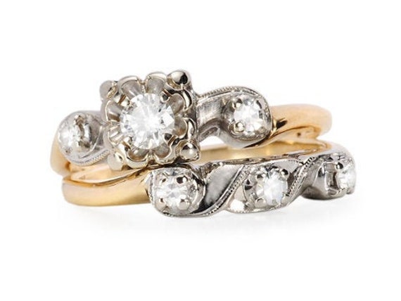 1950’s wedding set