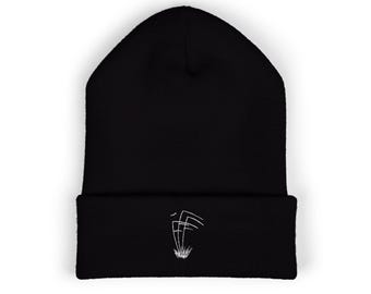 Featherwind Freedom: Energetic Aegis Beanie ((Dark Colors))- Crown Your Power. Ground Your Mind