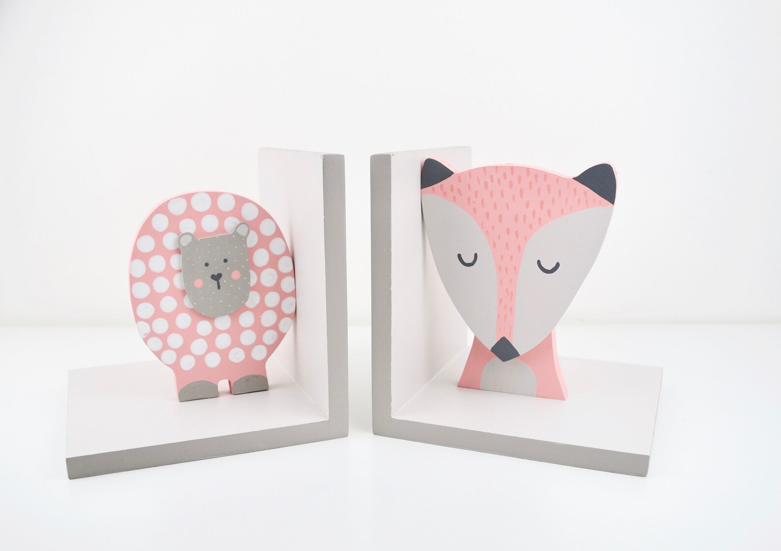 Fox Bookends Woodland Bookend Nursery Bookend Forest Etsy Australia