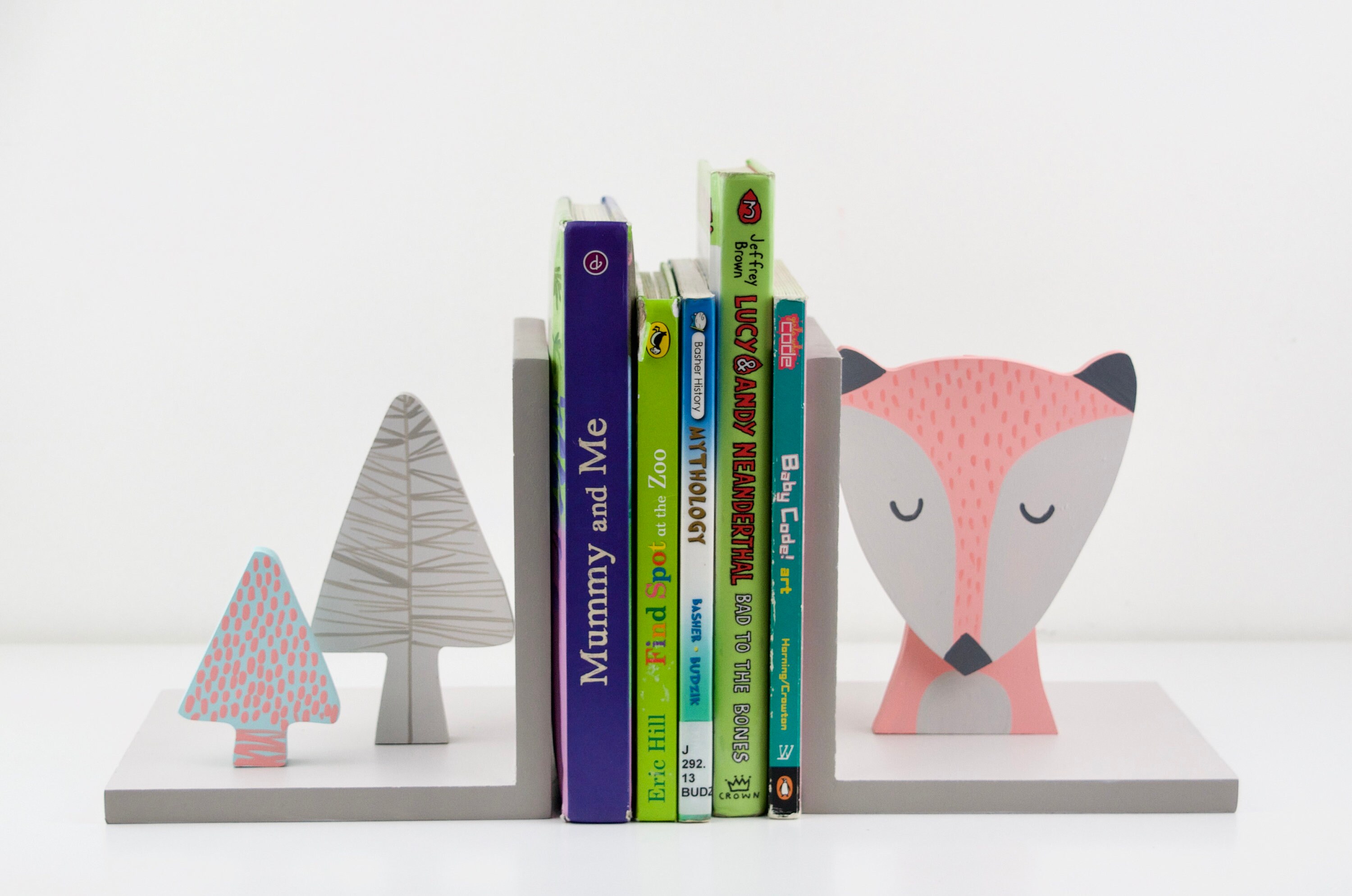 Fox Bookends Woodland Bookend Nursery Bookend Forest Etsy Australia