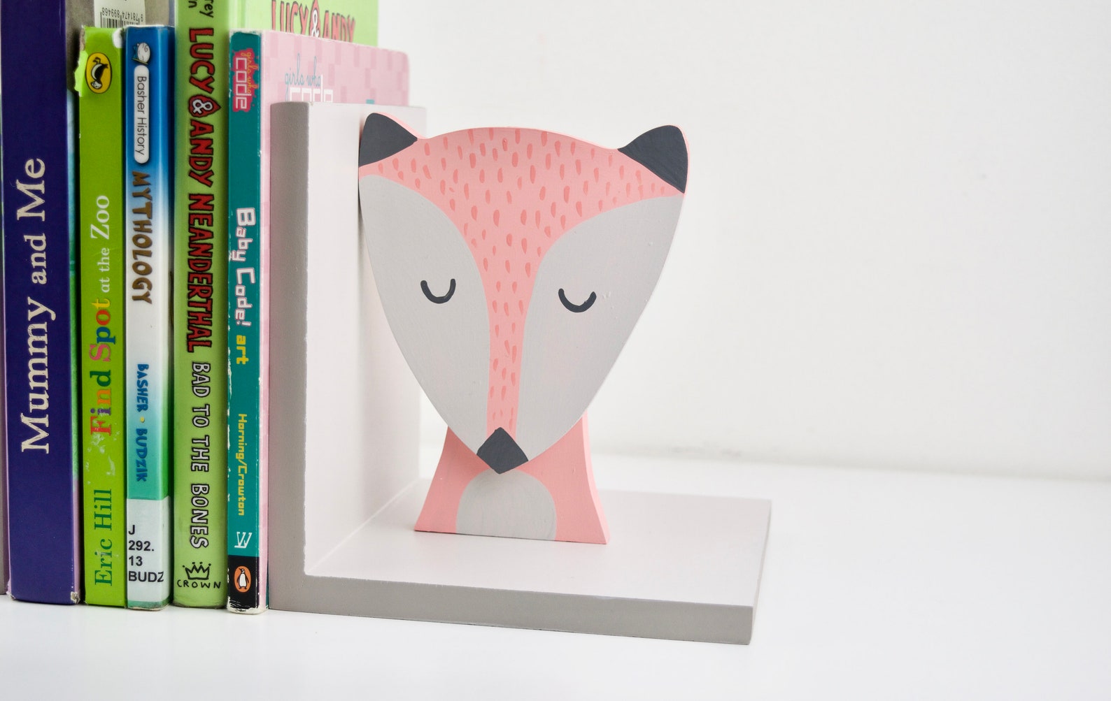 Fox Bookends Woodland Bookend Nursery Bookend Forest Etsy Australia