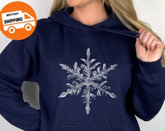 Snowflake Xmas sweatshirt, Christmas Hoodie, Christmas Winter Hoodie, Matching Christmas Hoodie, Xmas Vacation Shirts, Cute Snowflake Hoodie