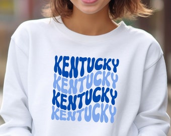 Kentucky State Sweatshirt: Vintage College Style