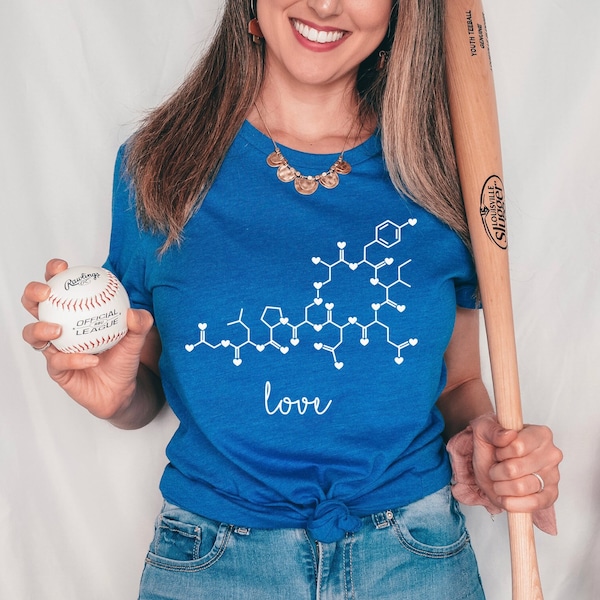 Oxytocin Shirt, Oxytocin Love Molecule Shirt, Science Lover Gift Shirt, Chemistry Love Shirt ,Birth Worker Tee, Gift For Midwife Nurse Tee