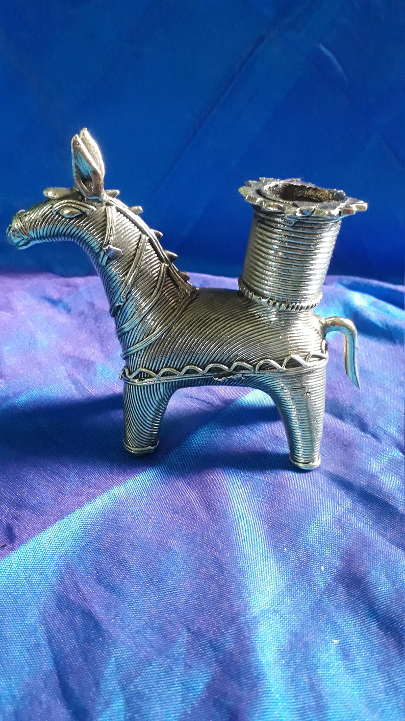 Handcrafted Metal Animal Candle Holder Elephant Fish Etsy UK