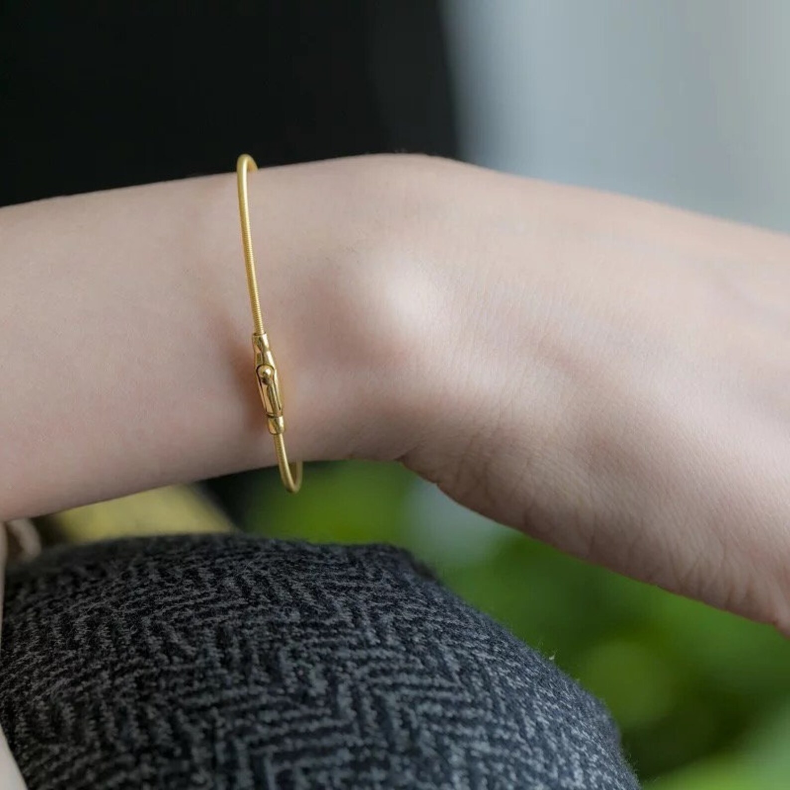 Made in Germany 18k gold soft bracelet Etsy