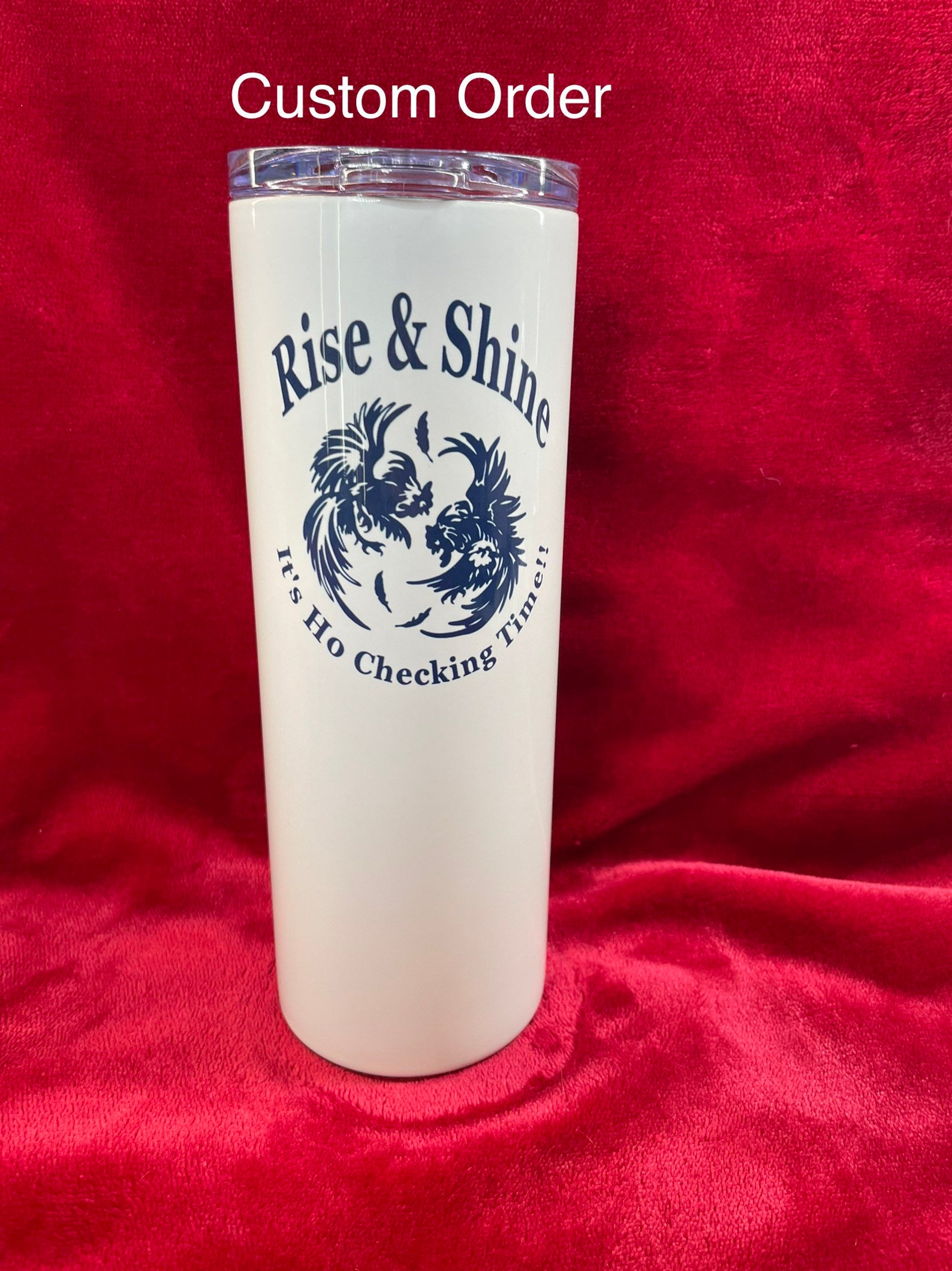 Custom PhraseCustom Logo Sublimated Tumbler 20 oz Stainless Etsy