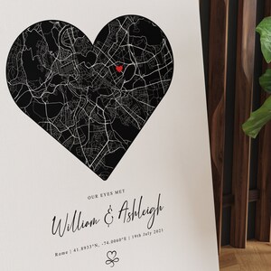 Cadeau personnalisé pour la Saint-Valentin, carte d'anniversaire imprimée pour femme, cadeau d'anniversaire pour petit ami, cadeau personnalisé, décoration d'intérieur