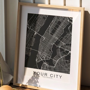 Map Print,Anniversary Gift,Personalized Gift for Couple,Custom Map Gift,Gift for Husband,Map Print,Home Decor,Digital