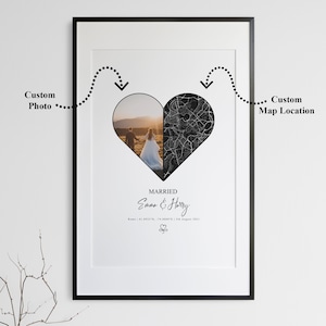 Presentes personalizados para o Dia dos Namorados, impressões de mapas fotográficos para qualquer local, impressão de cidade, mapa da cidade, impressão de mapa do amor, presente de mapa, pôster de impressão de mapa, impressões de mapa personalizadas