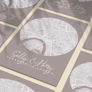 Valentinstag Geschenk, vermählt Karte, personalisierte Ehe Karte, Hochzeitsgeschenk, Hochzeitskarte Druck, Hochzeitsgeschenk für Sie, Kreis Karte Druck, Wohnkultur
