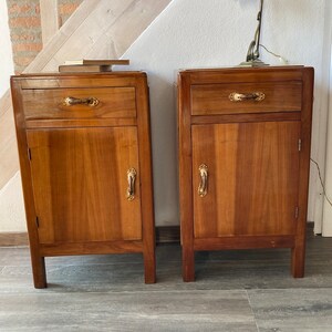 Cherry nightstand pair deals