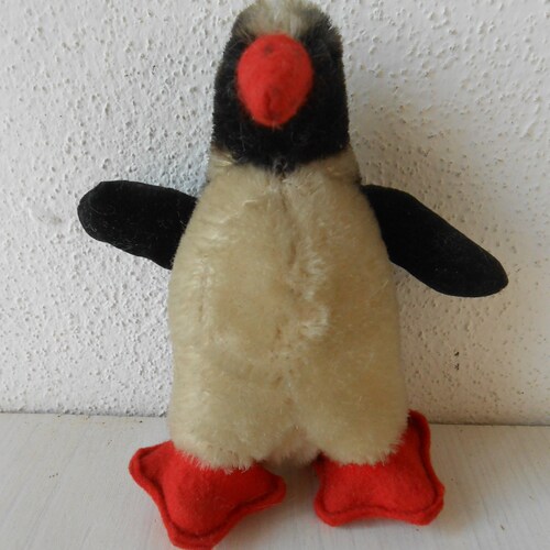 Vintage Steiff Peggy Penguin 50s Rare Collectable buy Plush Animal