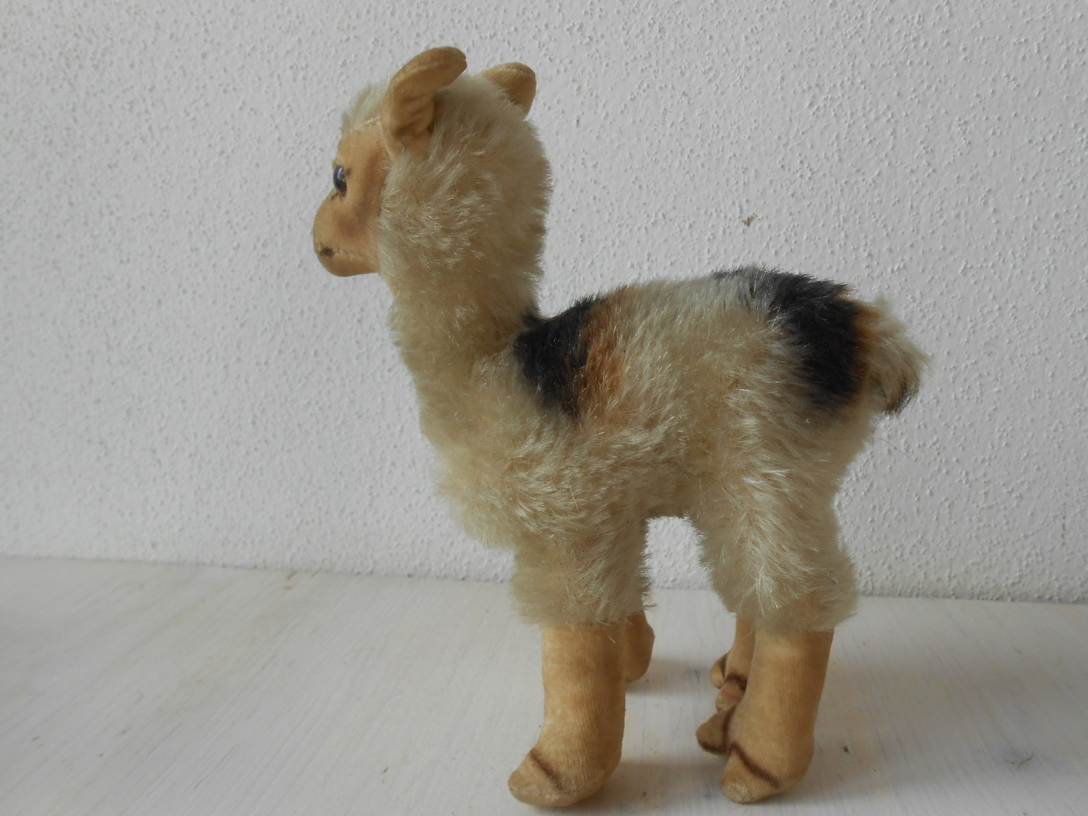 Steiff Lama Liam 104183 Mit Knopf Und Fahne Stehend 40 Cm Sammlerstück