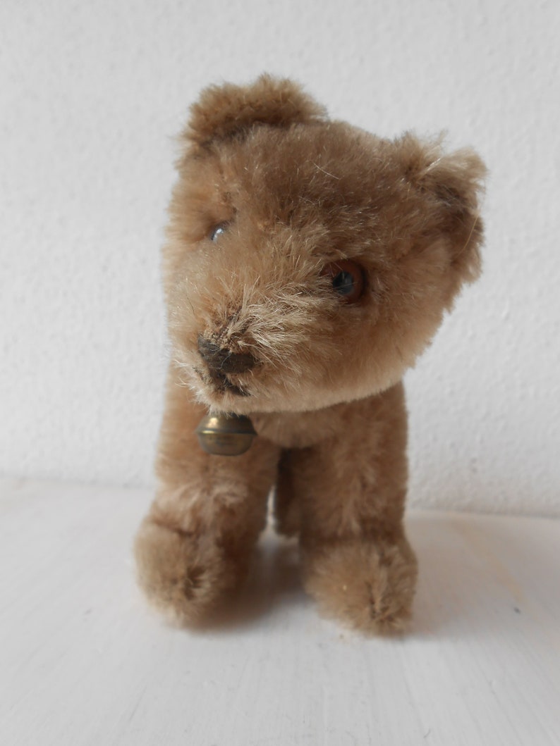 Peluche Rocky Steiff – Mohair – Fabriqué En Allemagne – Vintage 1950-60