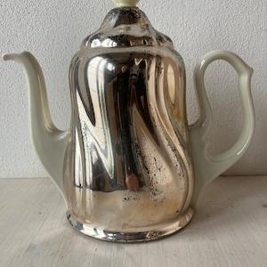 Vintage Teapot Porcelain 1980s