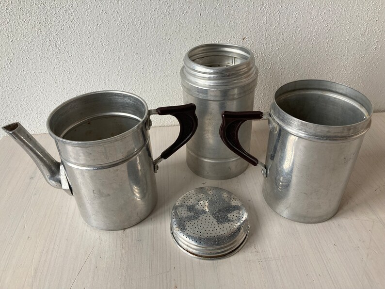 Vintage Neapolitan Coffee Maker 50s Italian Coffeepot Etsy