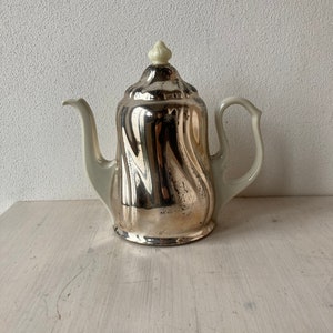 Vintage Teapot Porcelain 1980s