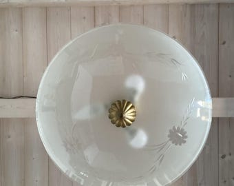 Vintage Suspension Lamp 1950s Chandelier Mid_Century Ceiling Lamp