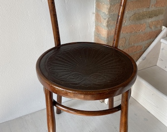 Krzesło vintage Jacob & Josef Kohn, gięte, początek lat 1900.