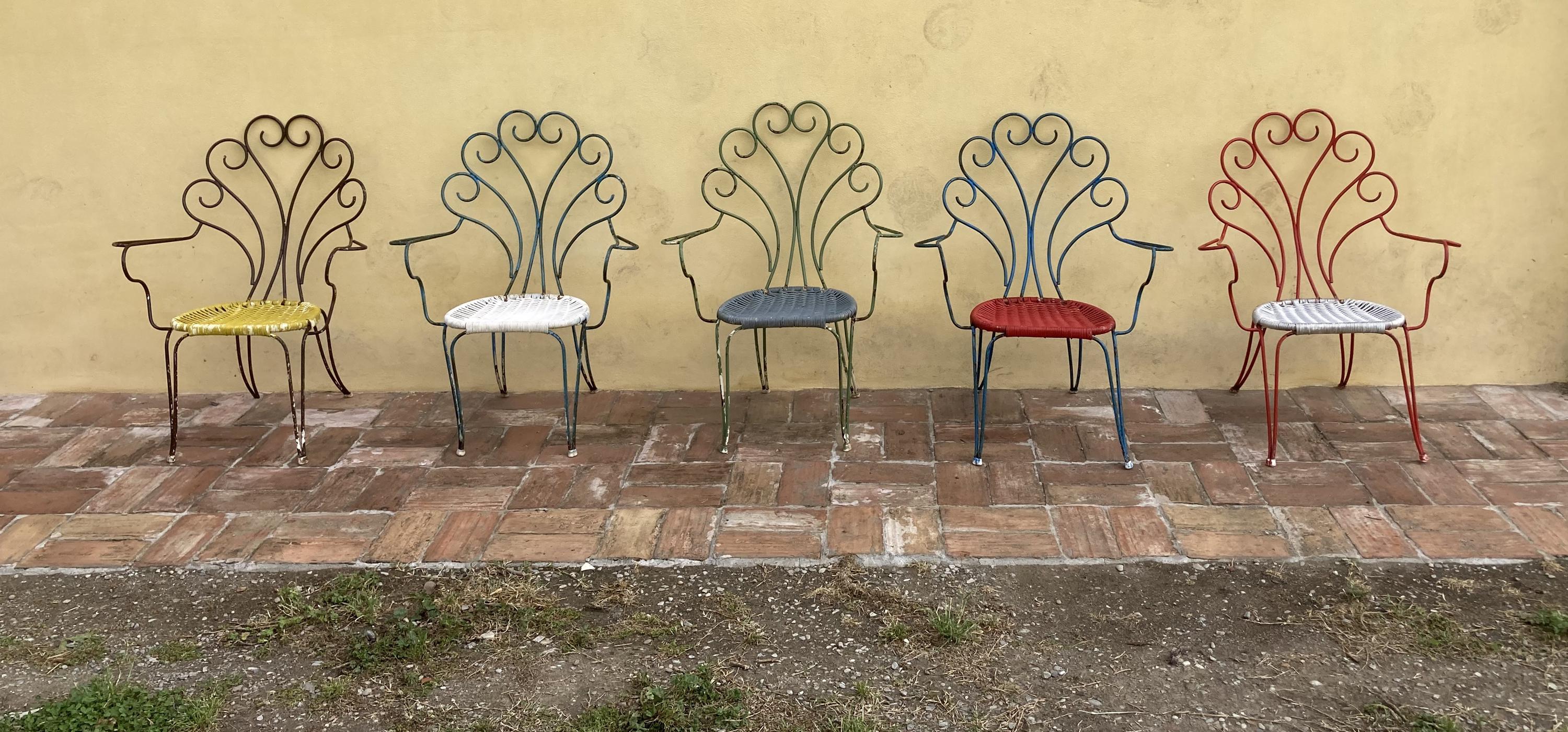 price of wrought iron chairs