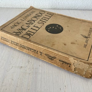 Libro Vintage 1928 Jack London Prima Edizione