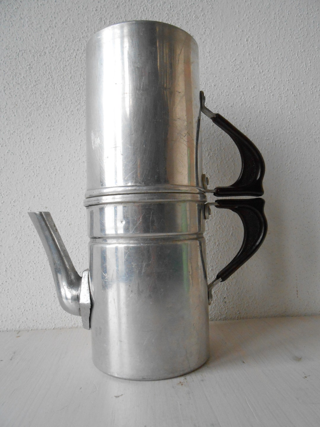 Vintage Neapolitan Coffee Maker 50s Italian Coffeepot Etsy