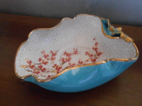Vintage Bowl Deruta Art Ceramic Made in Italy 40s