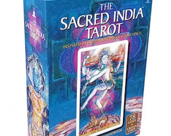 The Sacred India Tarot, Hindi Tarot, Indian Tarot, Hindu Tarot, Ramayana tarot, Mahabharata Tarot, Shiva Tarot, Parvati Tarot, Buddha Tarot