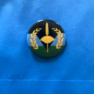 Gullah Geechee Flag buttons 1.5in