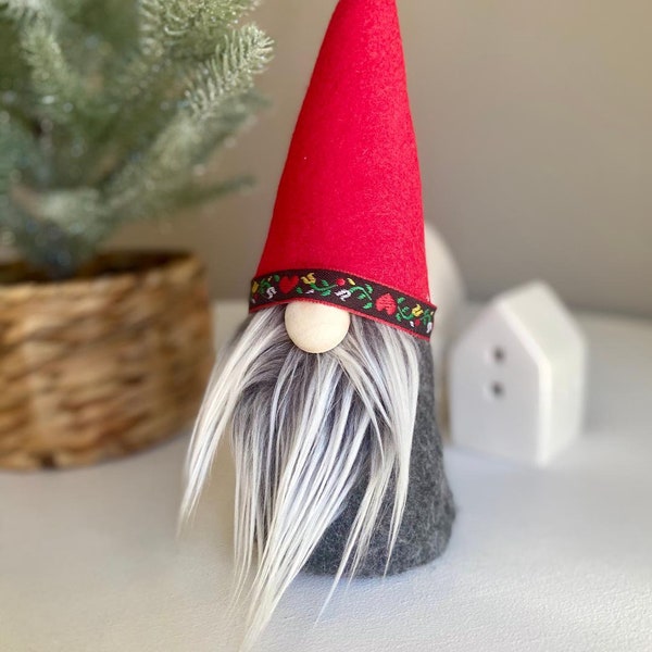 Scandinavian Gnome, Tomte, Holiday Gnome, Tiered Tray, Hygge, Christmas Gnome