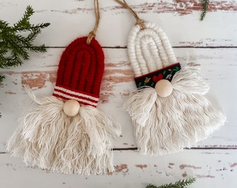 Scandinavian Gnome Ornaments