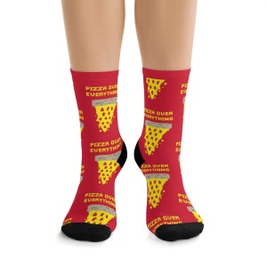 Pizza Pixel Art DTG Socks