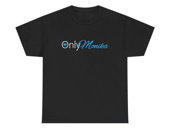 Only Monika Tee - Doki Doki Literature Club - Unisex Cotton T-Shirt