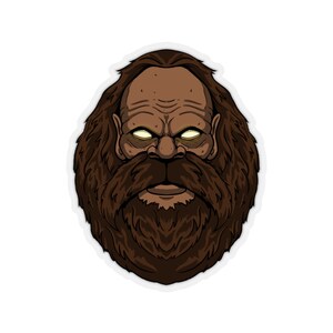 Pé Grande - Sasquatch - Cryptids - Folclore - Monstros - Adesivos Kiss-Cut