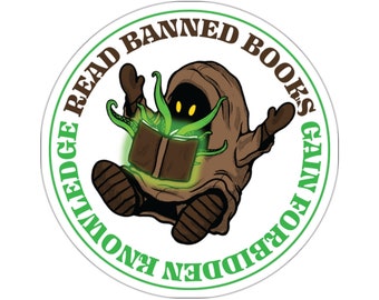 Cthulhu Kultisten Aufkleber: Lovecraftian Horror-inspirierte Kiss-Cut Aufkleber für Banned Book Readers