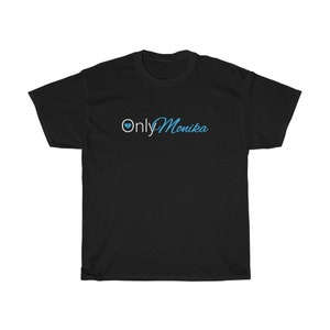 Only Monika - Doki Doki Literature Club - Video Games - Anime - Writing - Poetry - Unisex Heavy Cotton Tee