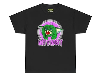 Greta Gremlins 'Get Wet' Pun Tee | Funny Creature Cartoon Shirt