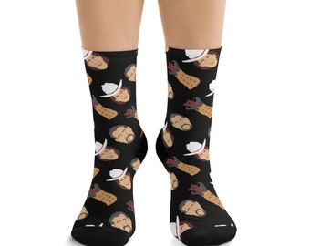 Tremors - Graboids - Horror Movies - Creature Features - Horror Gift Ideas - DTG Socks